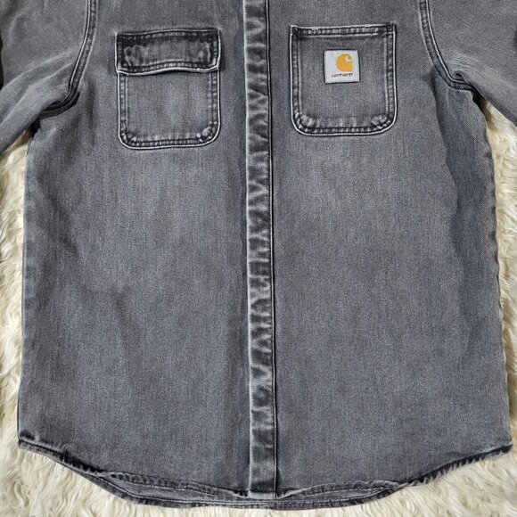 Carhartt Men’s WIP Salinac Shirt Jacket Size Small - Picture 3 of 13
